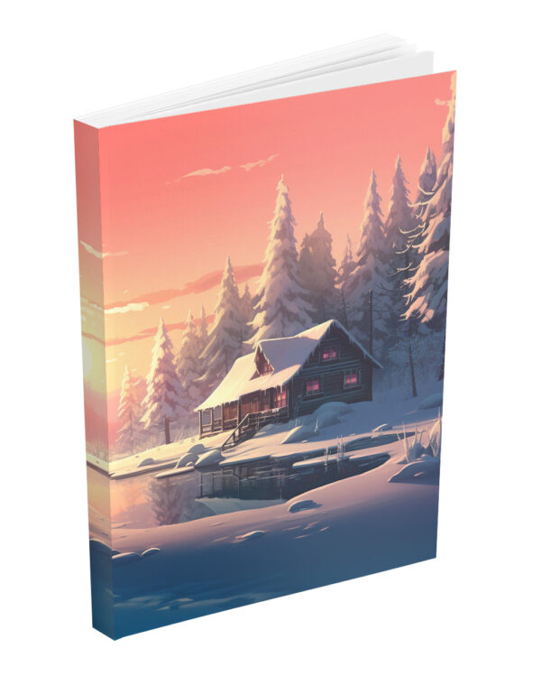 Notizbuch / Journal / Tagebuch / Skizzenbuch „Winter Wunderland Serie“ Motiv 5