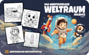 Read more about the article Das Weltraum Malbuch – Ein Fenster zur Fantasie und Lernförderung