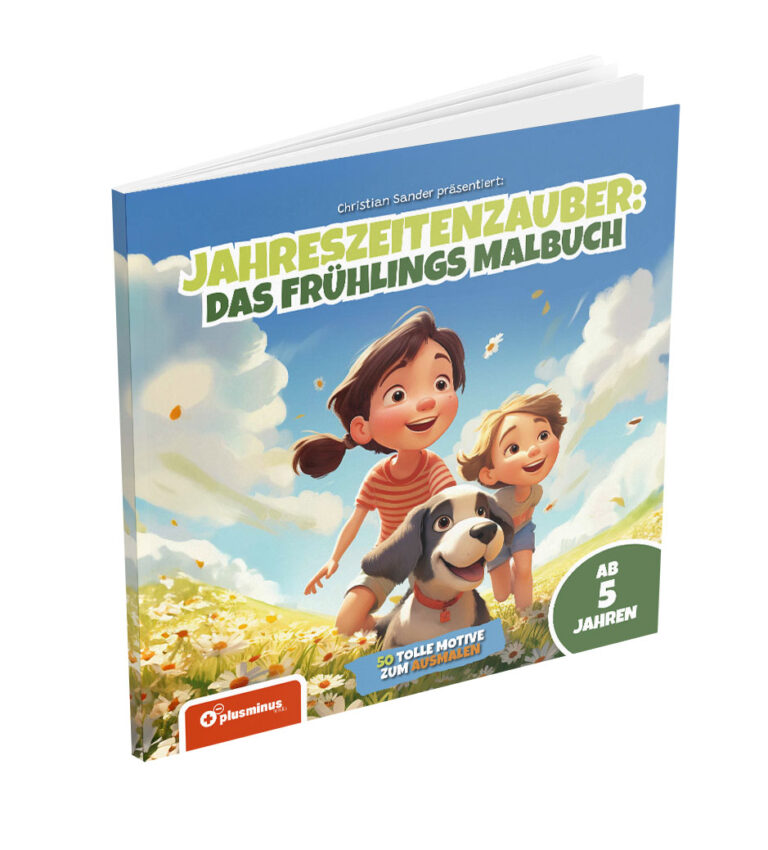 Read more about the article Jahreszeitenzauber: Das Frühlings Malbuch: Für Kinder ab 5 Jahren