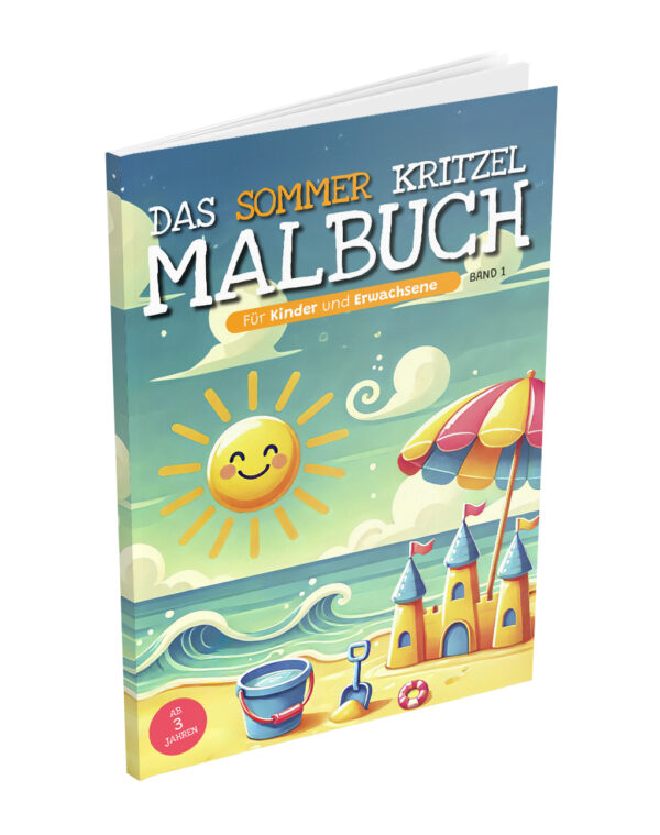 Das Sommer Kritzel Malbuch – Band 1