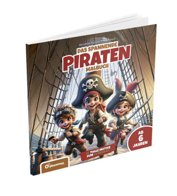 Das spannende Piraten Malbuch